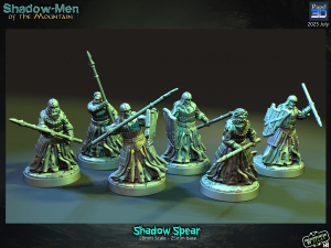 ShadowMen with spears